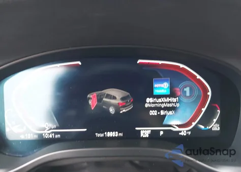 2023 BMW X3 xDrive30I z USA, uszkodzony, nr VIN 5UX53DP06P9S75421